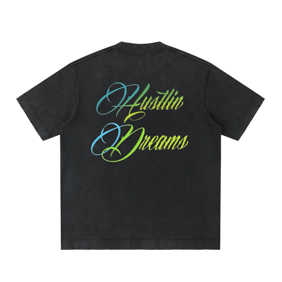 Heavyweight Vintage Washed Frayed T-Shirt