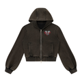 Women’s Vintage Wash Full Zip Hoodie