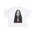 Diamond 4 Divas  Love Edition Vintage Wash Boxy Distressed Hem T-Shirt