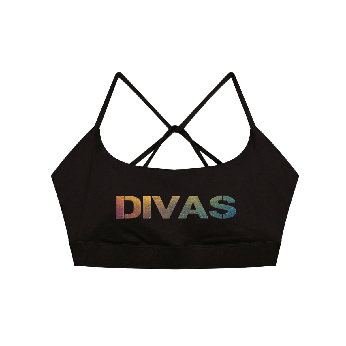 Strappy Criss Cross Yoga Sports Bra
