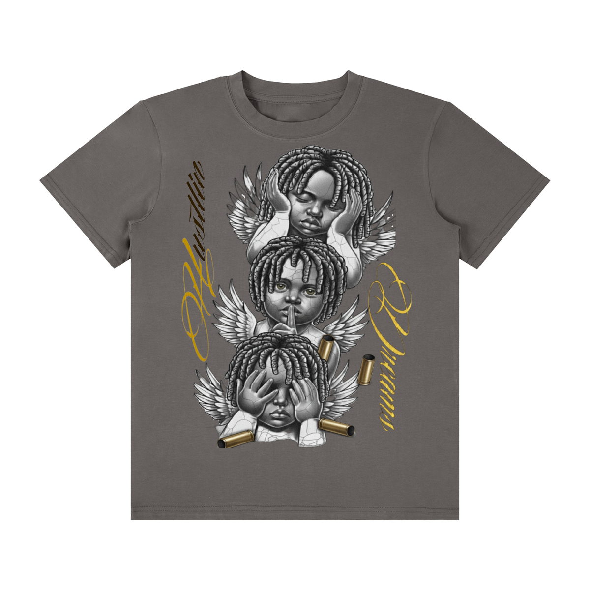 Unisex Classic Crew Neck Cotton T-Shirt
