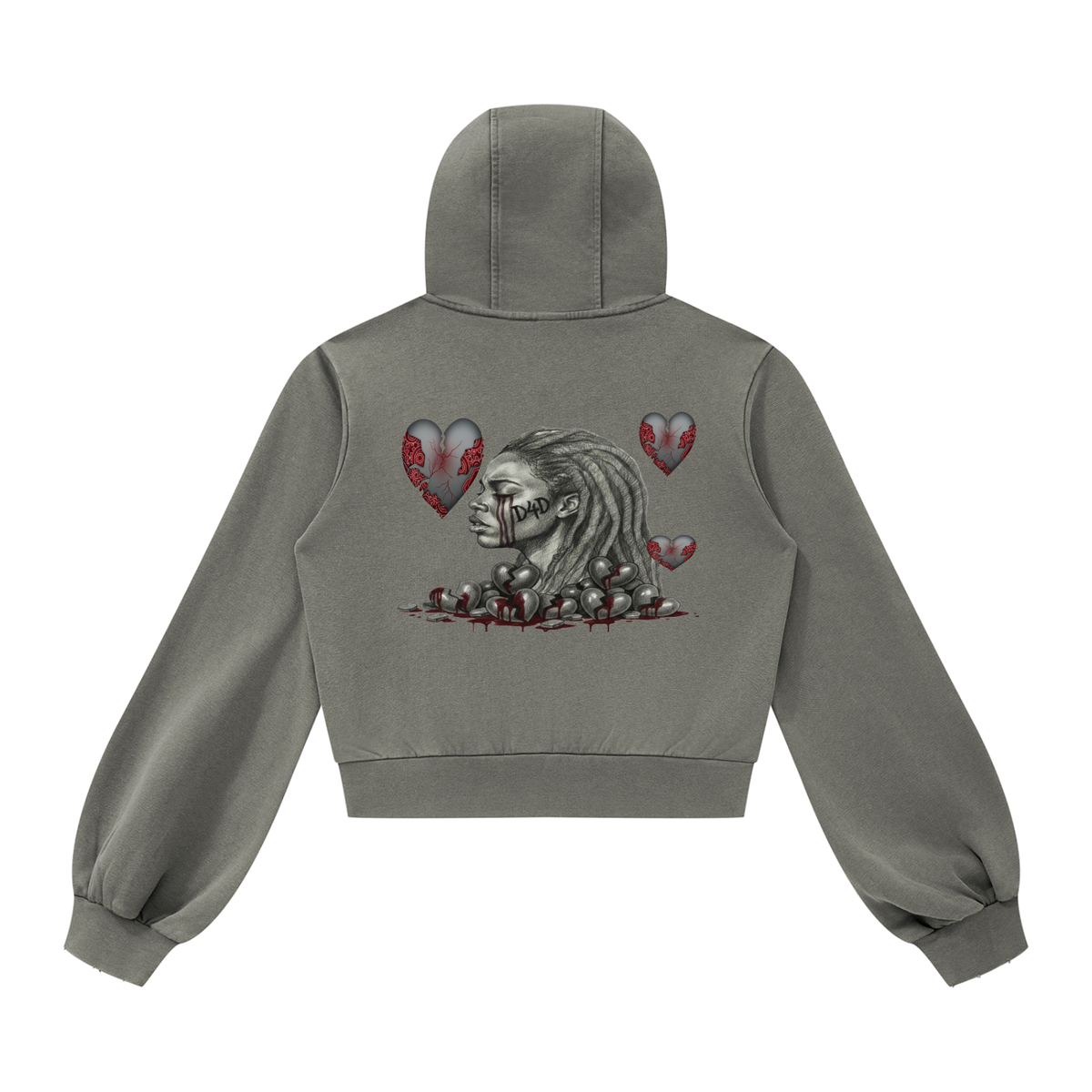 Women’s Vintage Wash Full Zip Hoodie