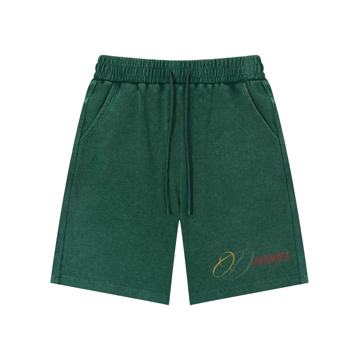 Mineral Wash Waffle Knit Shorts