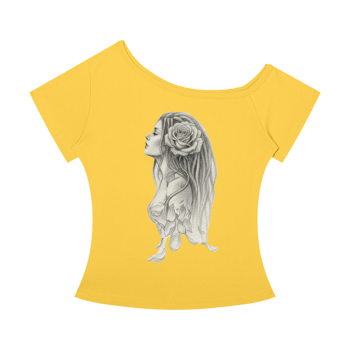 Women’s Off-the-Shoulder T-Shirt