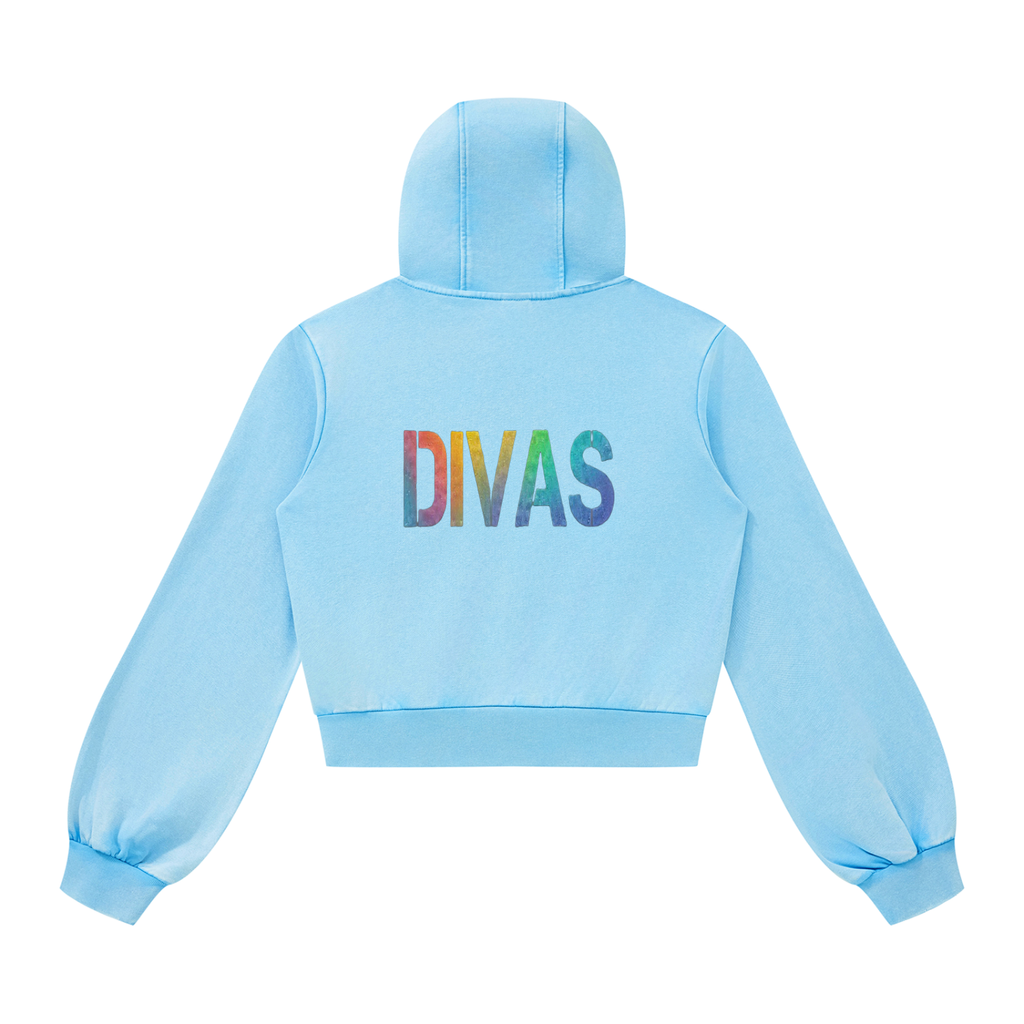 Women’s Vintage Wash Full Zip Hoodie