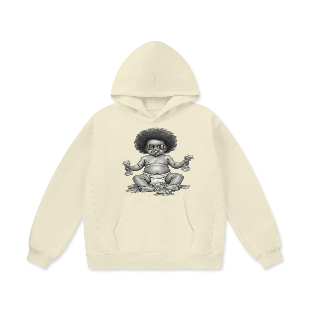 Oversize Heavyweight Fleece Hoodie