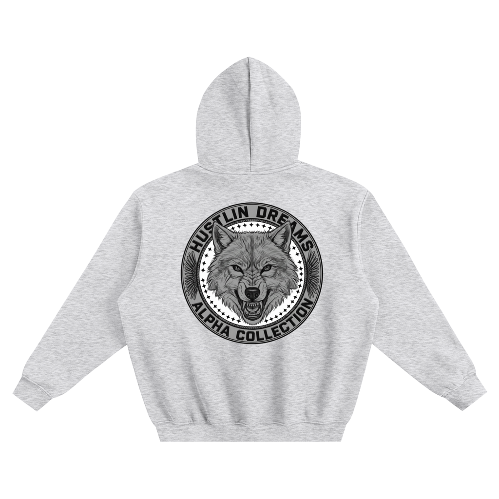 Hustlin Dreams Fleeced Boxy Hoodie