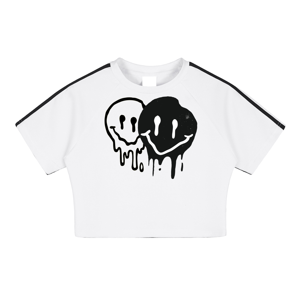 Taped Cooling Performance Crop Top