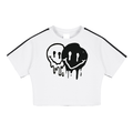 Taped Cooling Performance Crop Top
