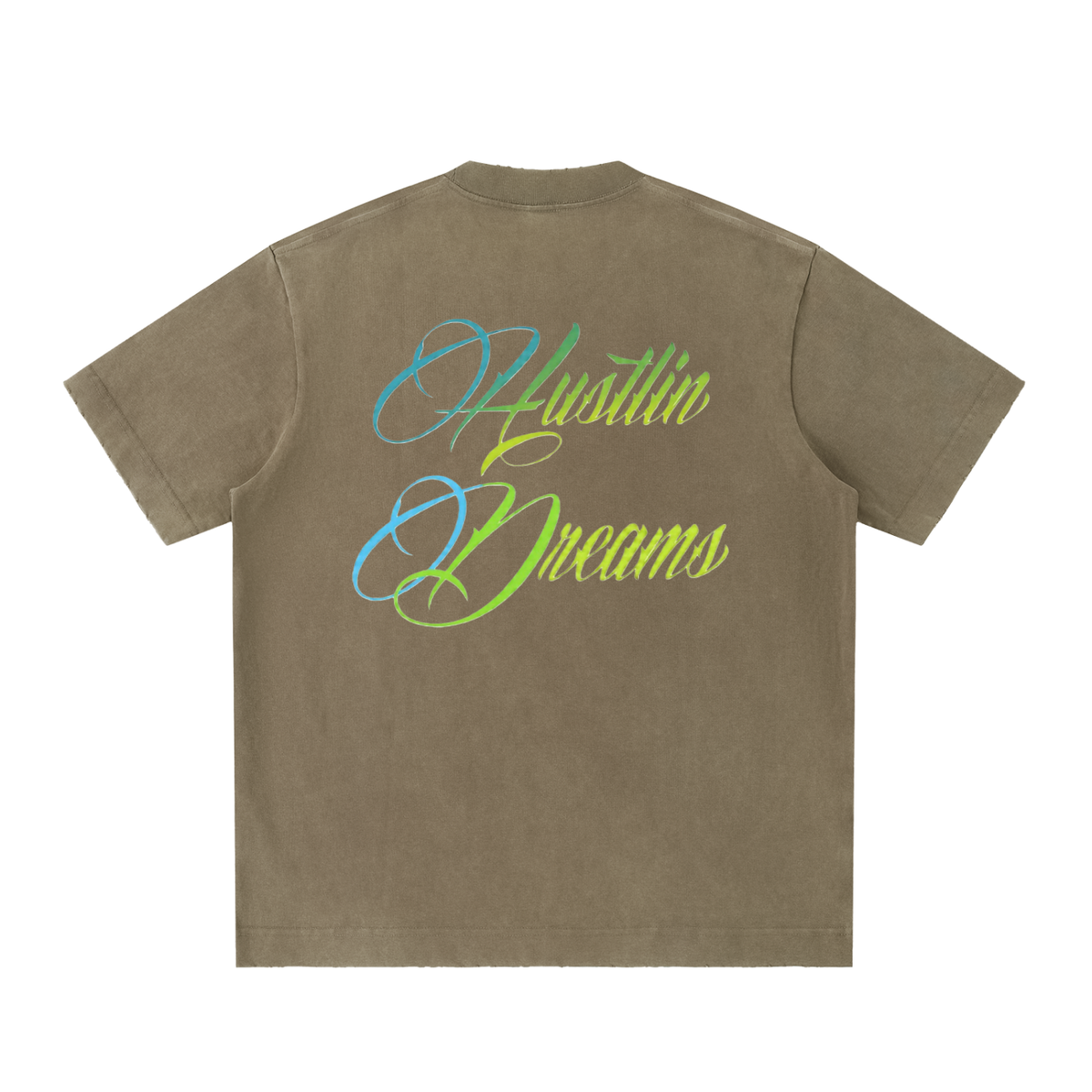 Heavyweight Vintage Washed Frayed T-Shirt