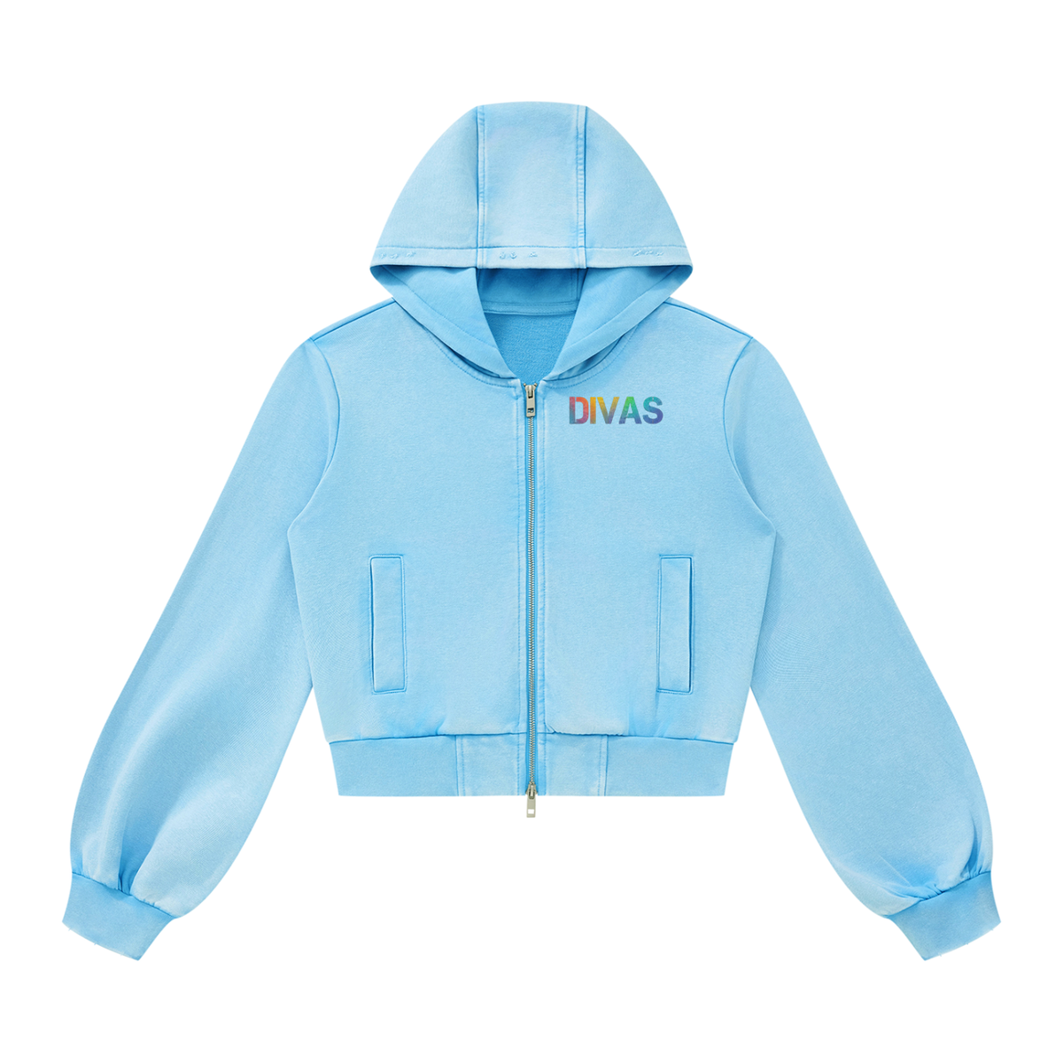 Women’s Vintage Wash Full Zip Hoodie