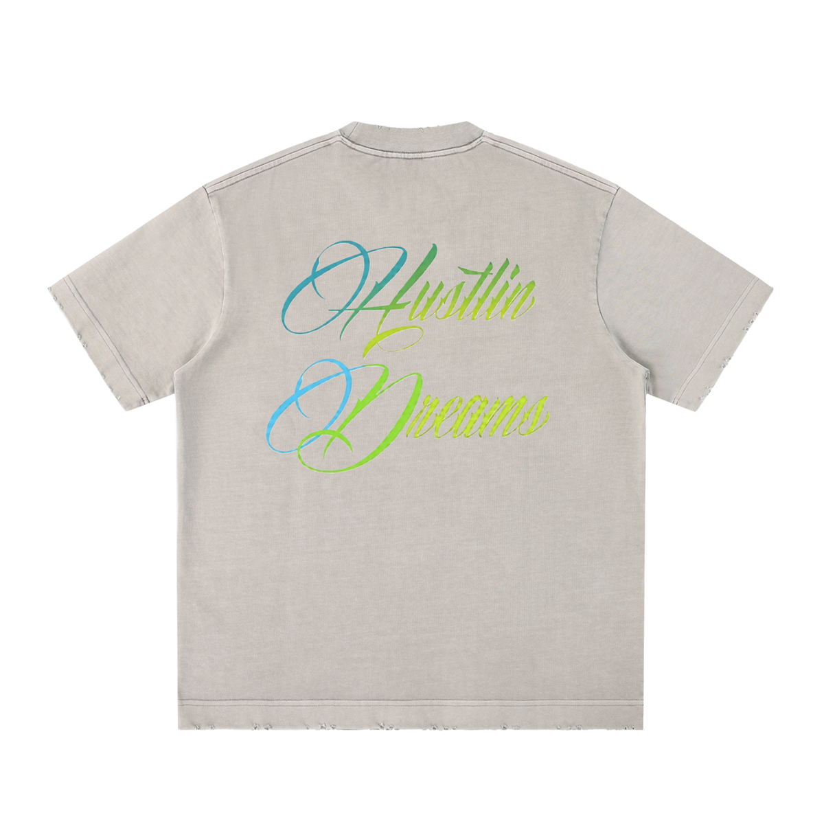 Heavyweight Vintage Washed Frayed T-Shirt