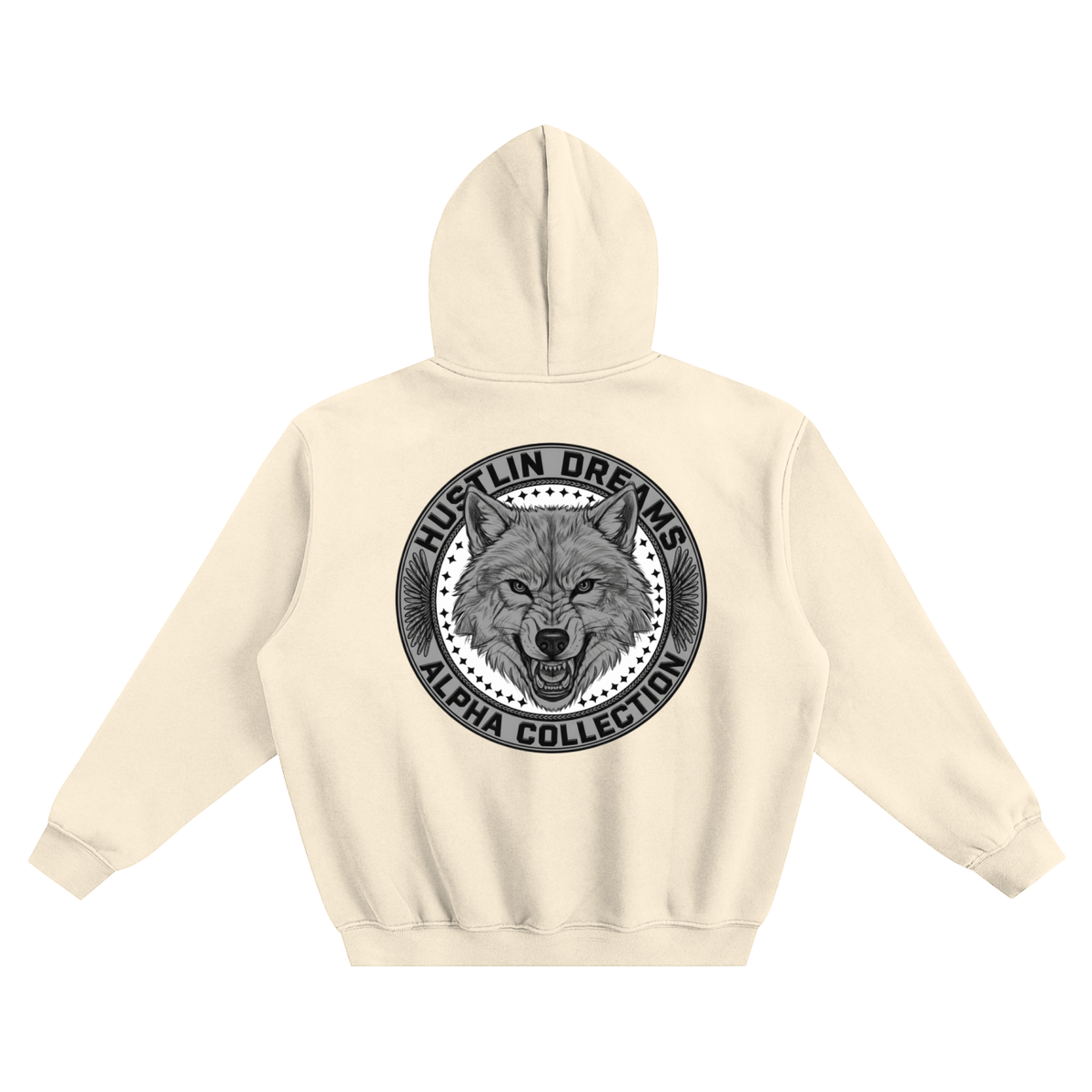 Hustlin Dreams Fleeced Boxy Hoodie