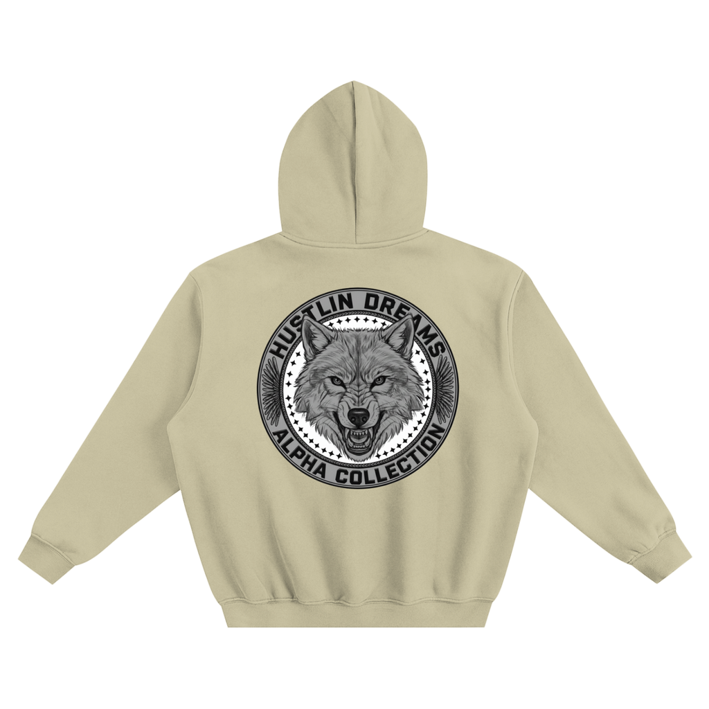 Hustlin Dreams Fleeced Boxy Hoodie