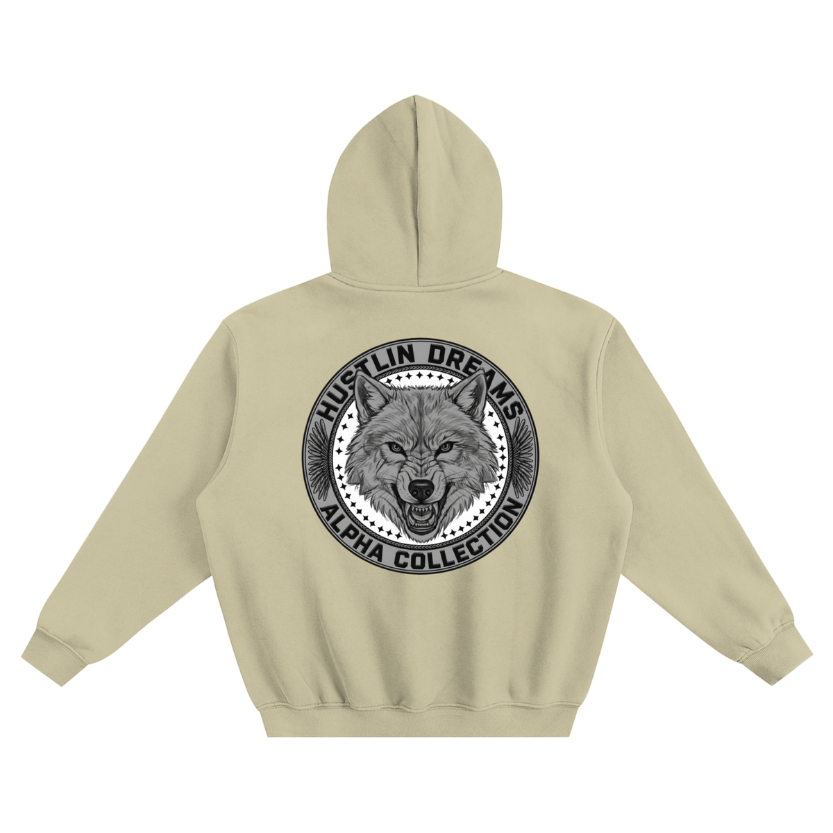 Hustlin Dreams Fleeced Boxy Hoodie