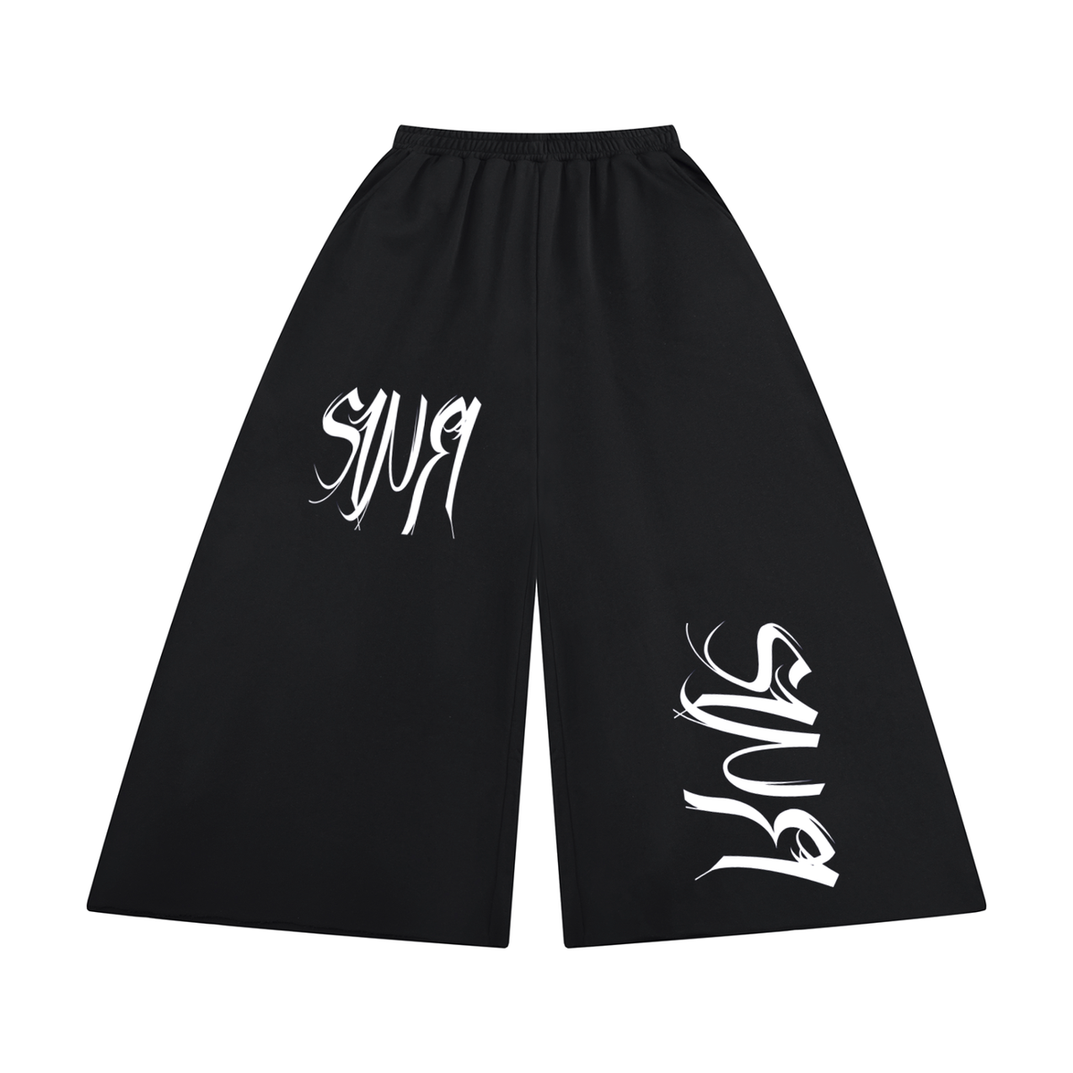 Women's Raw Edge Wide Leg Sweatpants