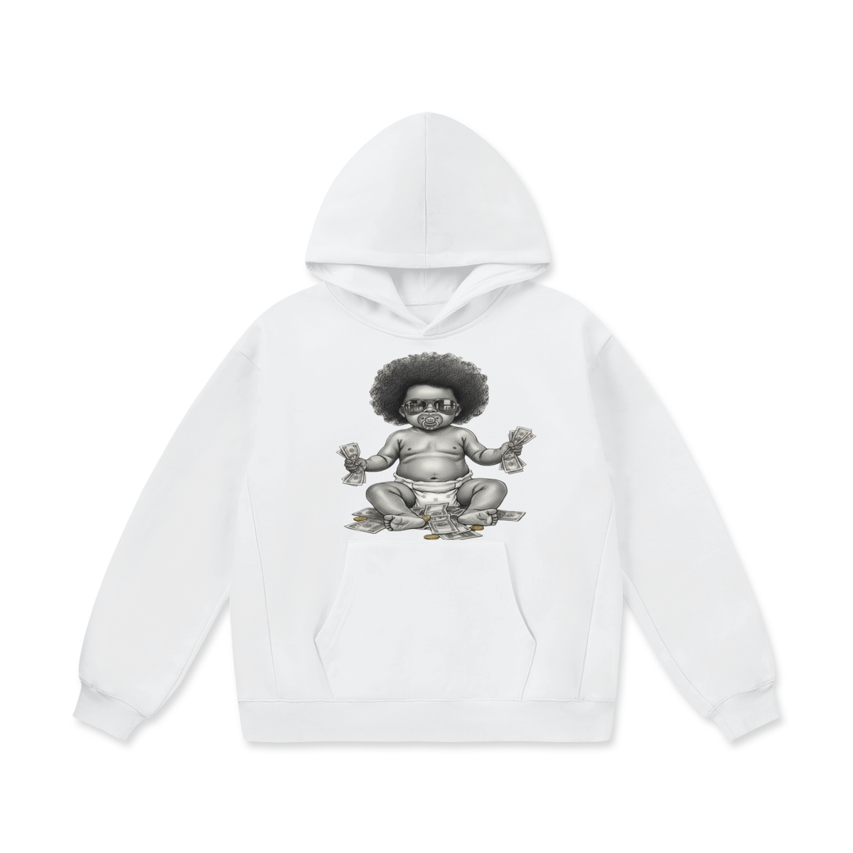 Oversize Heavyweight Fleece Hoodie