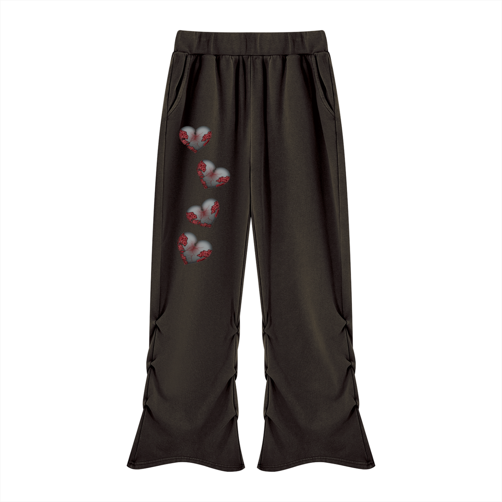 Women’s Vintage Wash Ruched Sweatpants