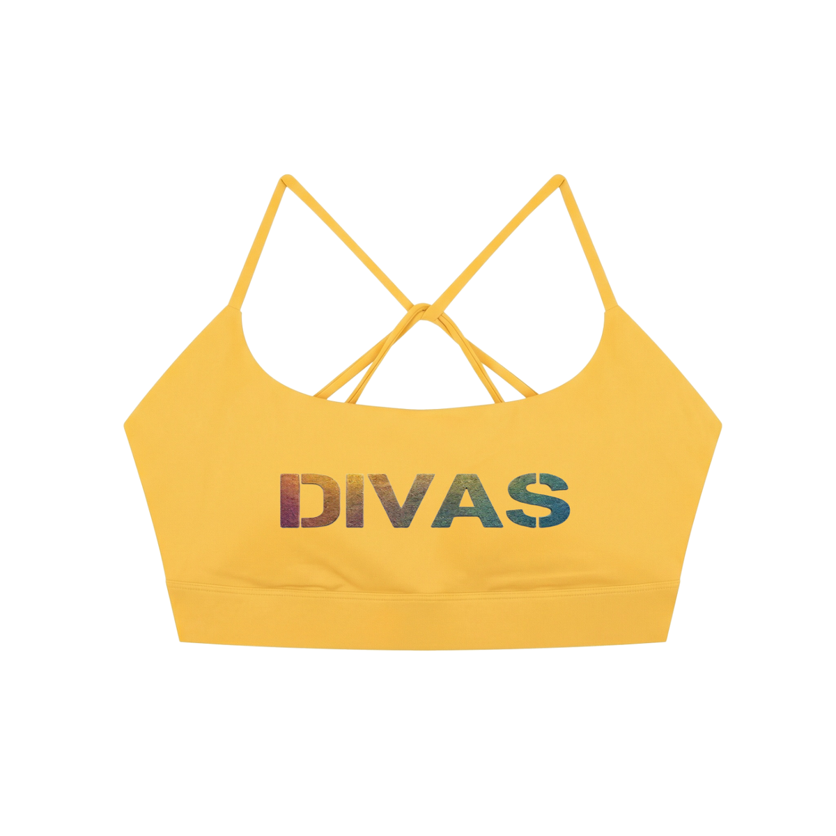 Strappy Criss Cross Yoga Sports Bra