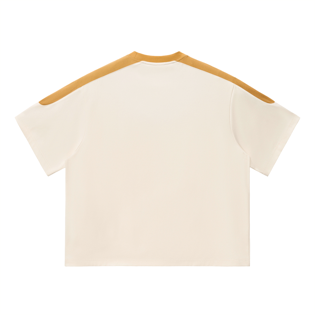 Unisex Color Block Oversized T-Shirt