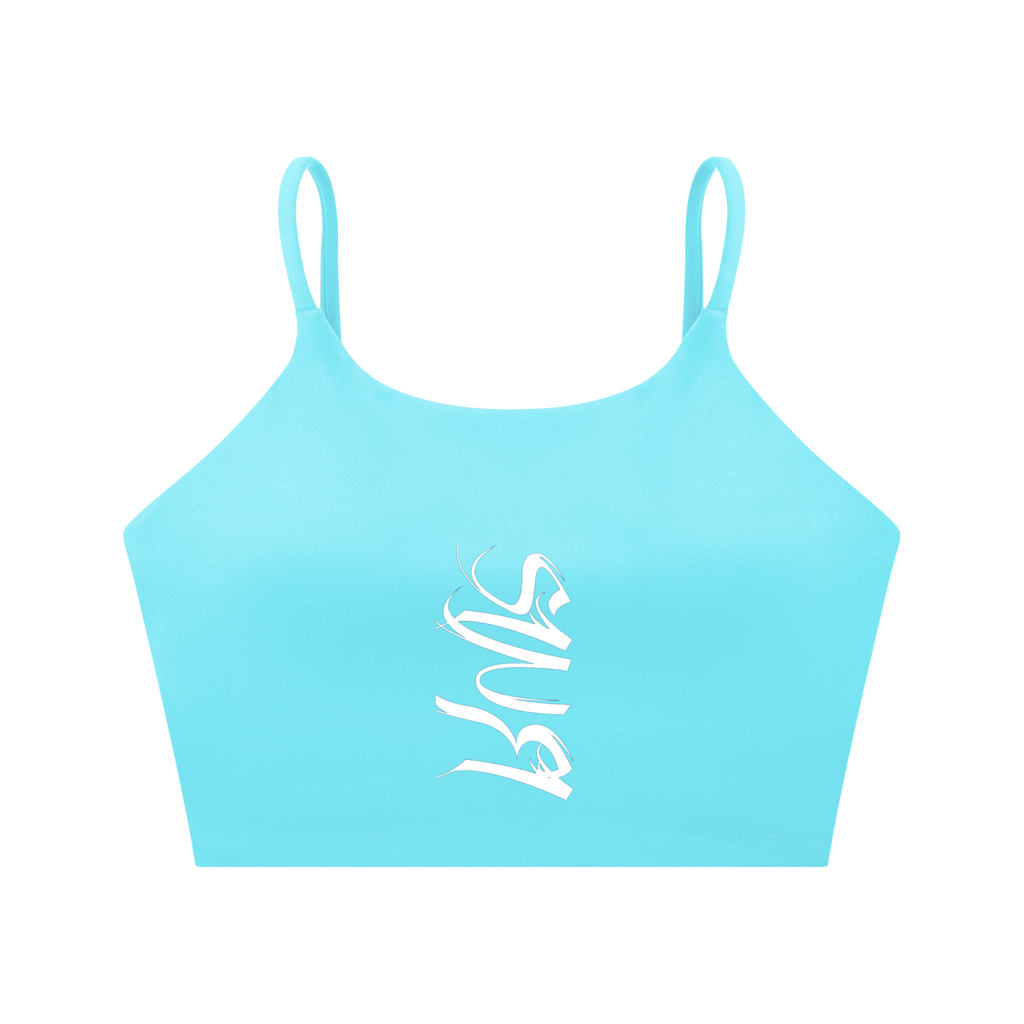 Spaghetti Strap Yoga Sports Bra