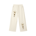 Contrast Tape Straight-Leg Sweatpants