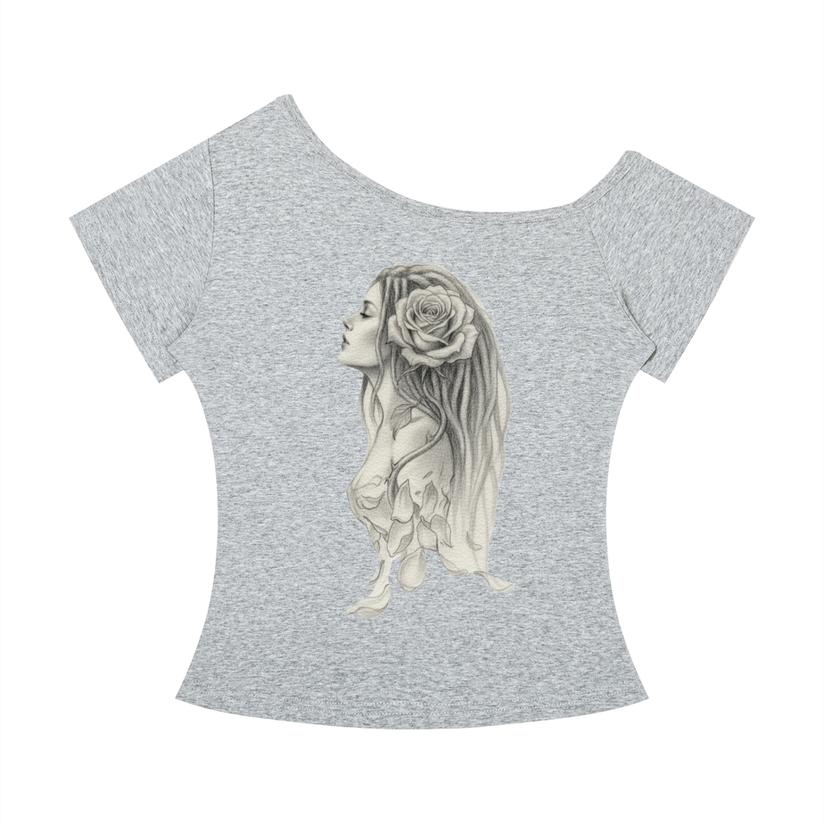 Women’s Off-the-Shoulder T-Shirt