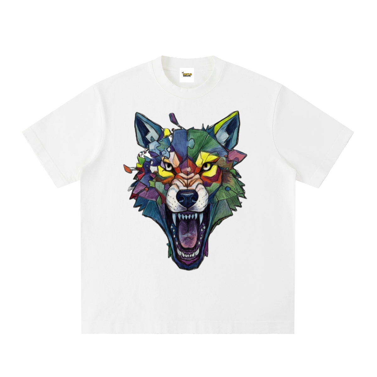 Heavyweight Vintage Washed Frayed T-Shirt