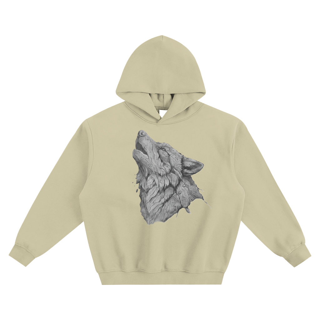 Hustlin Dreams Fleeced Boxy Hoodie